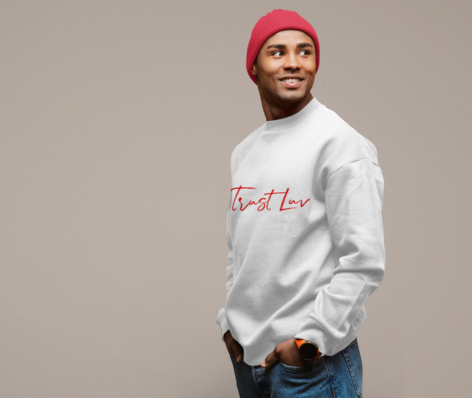 White Crew Neck